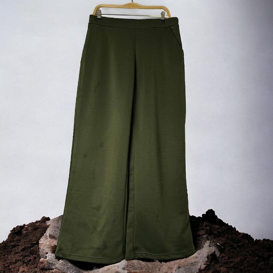 Bootcut Stretchable Casual Pant Scuba