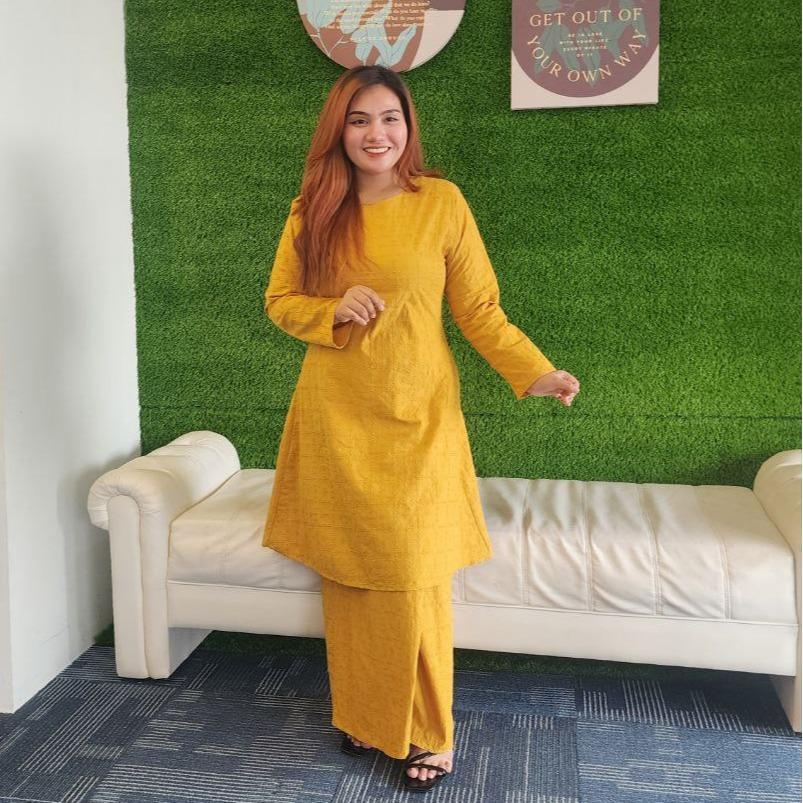 Kurung Juwita Pure Cotton Exclusive Embroidery