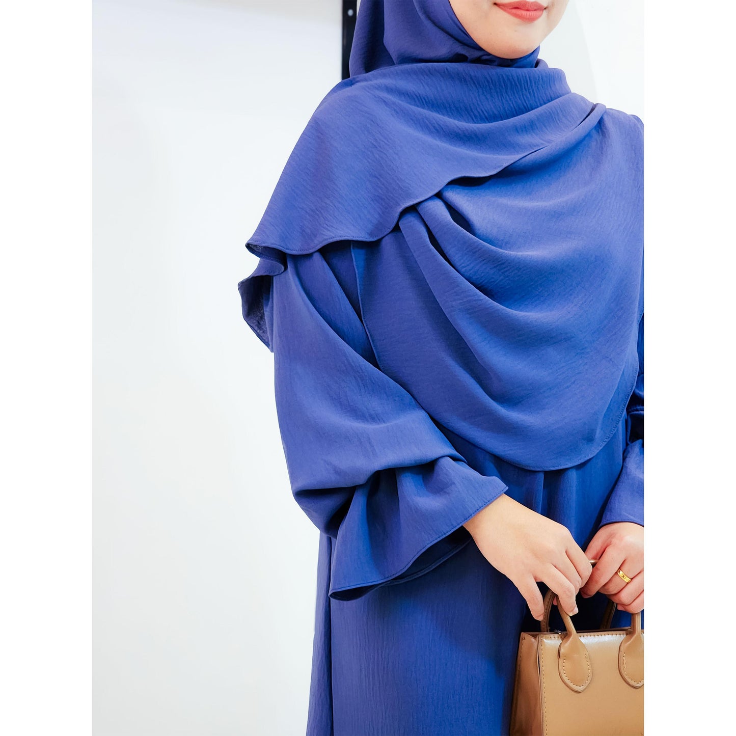 Set Jubah Arissa & Khimar Shawl Jubah Abaya Wanita Muslimah Set Fashion Wanita Muslimah