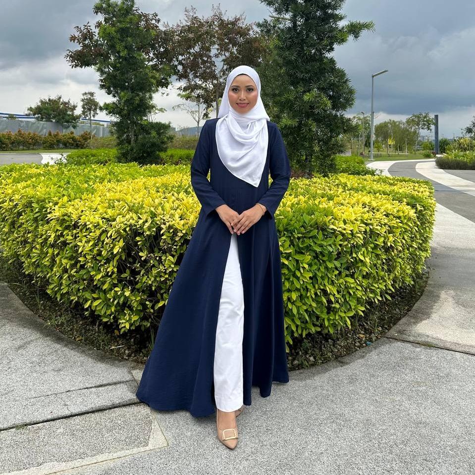 Cardigan Adawiyah Soft Cotton Plain Premium Fashion Wanita
