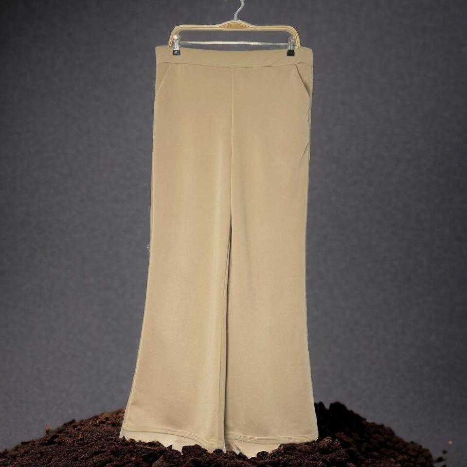 Bootcut Stretchable Casual Pant Scuba