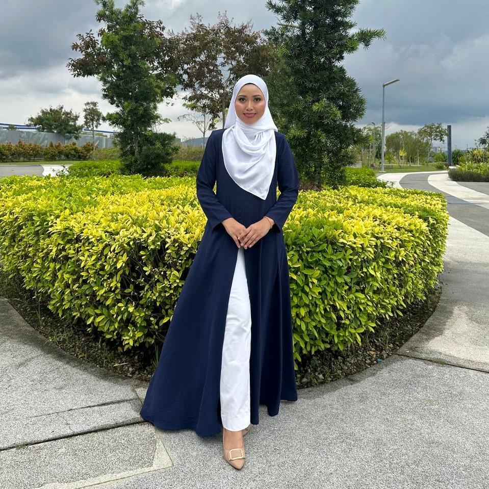 Cardigan Adawiyah Soft Cotton Plain Premium Fashion Wanita