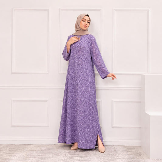 Serena Jubah 3D - LILAC