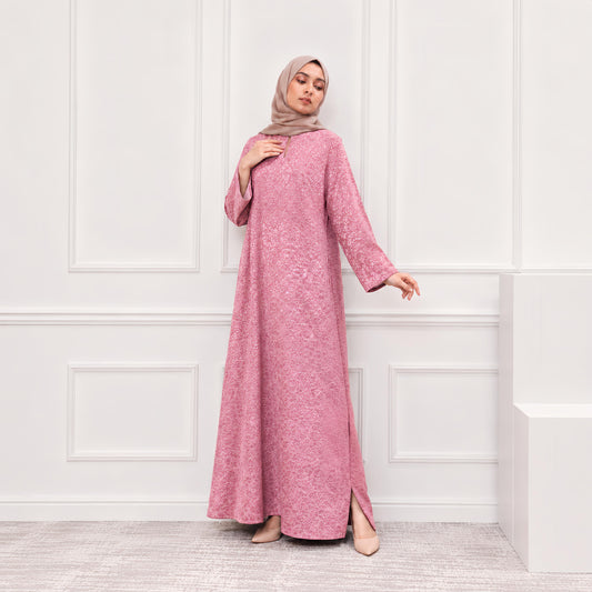 Serena Jubah 3D - PINK