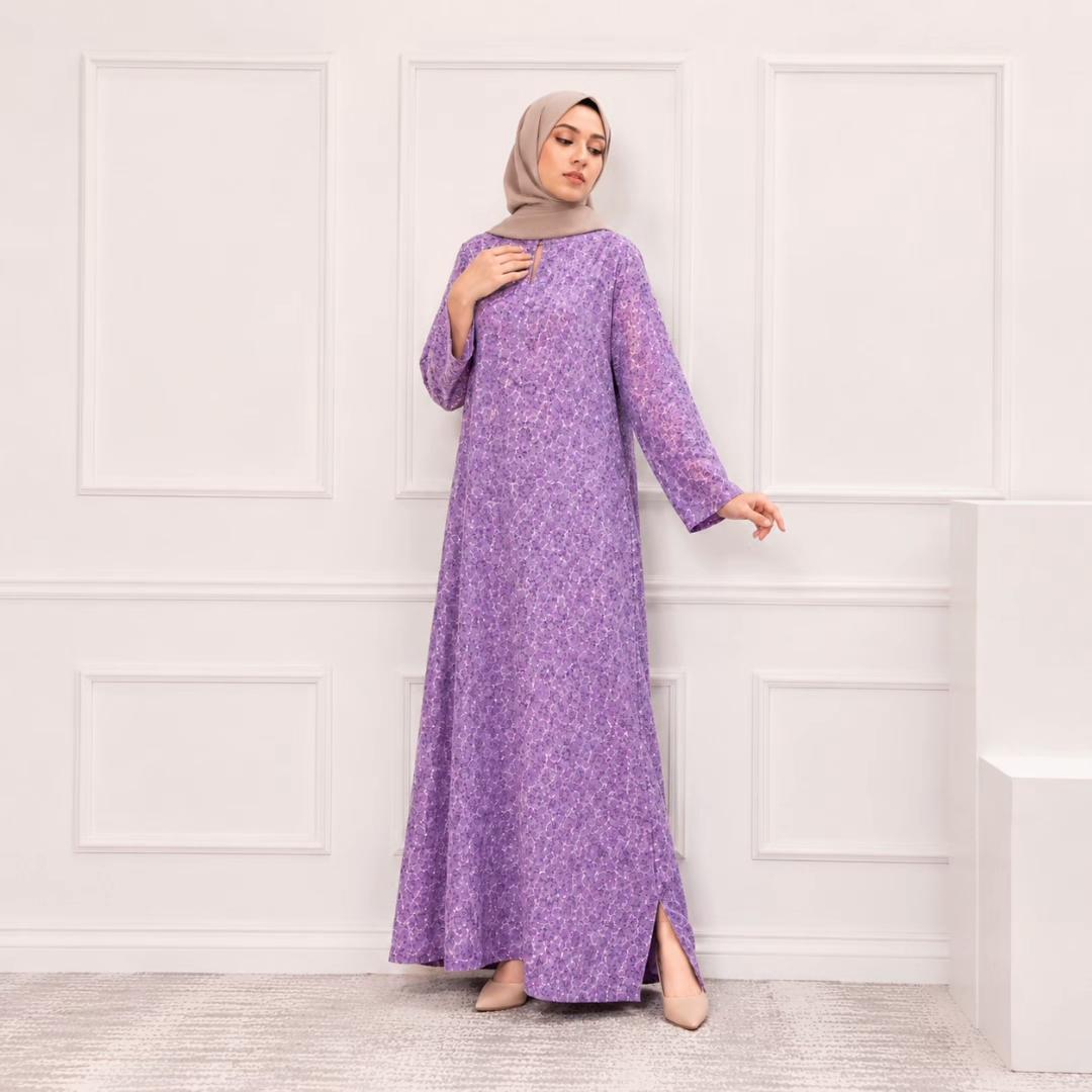 Serena Jubah 3D - LAVENDER