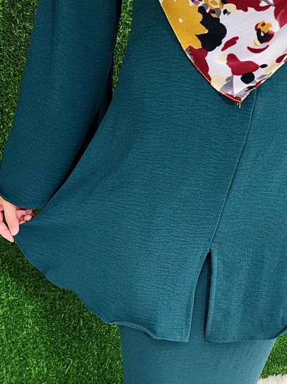 Kebaya Tunic Kolar, Baju Kebaya Kasual dan Elegan untuk Wanita Muslimah - Remaja