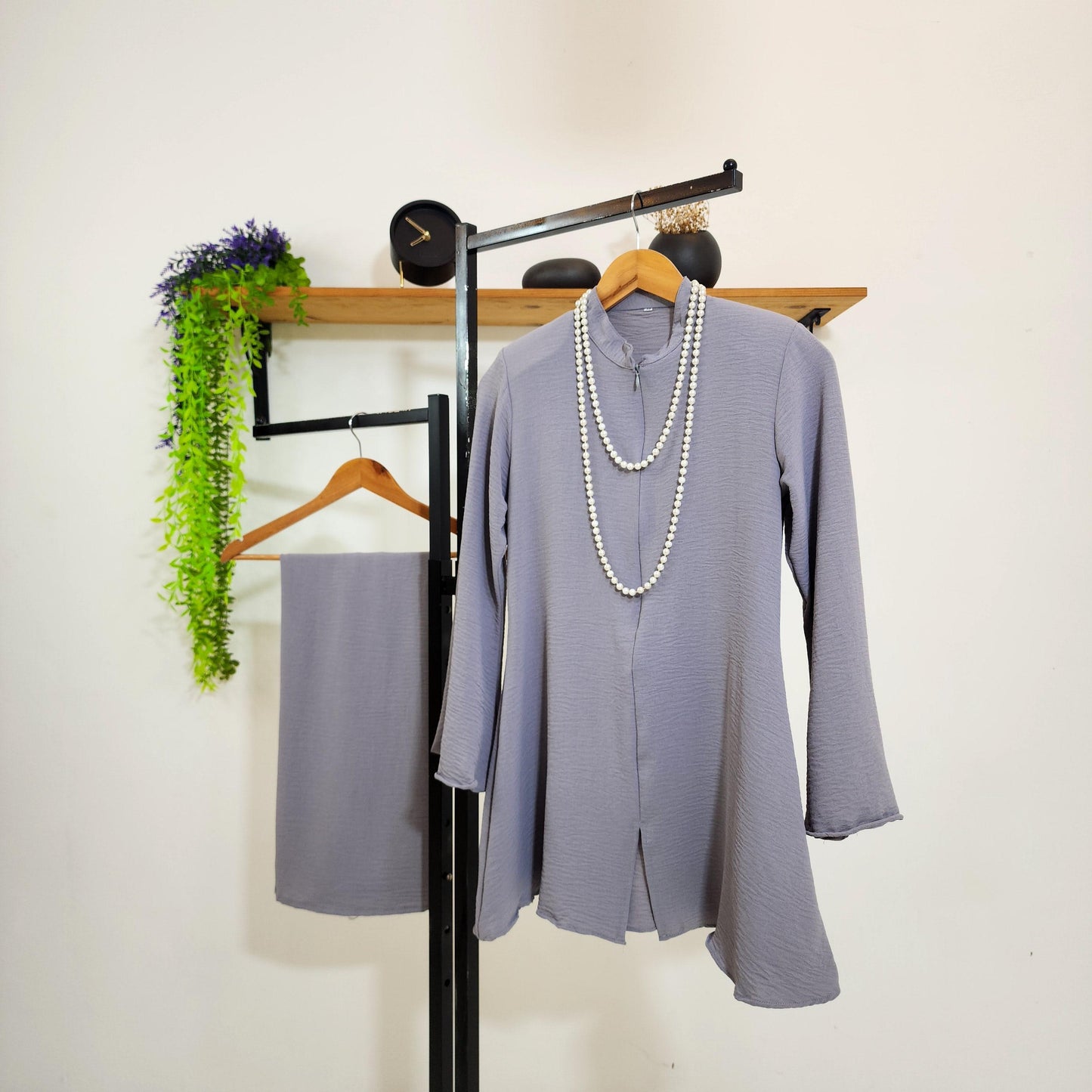 Kebaya Tunic Kolar, Baju Kebaya Kasual dan Elegan untuk Wanita Muslimah - Remaja