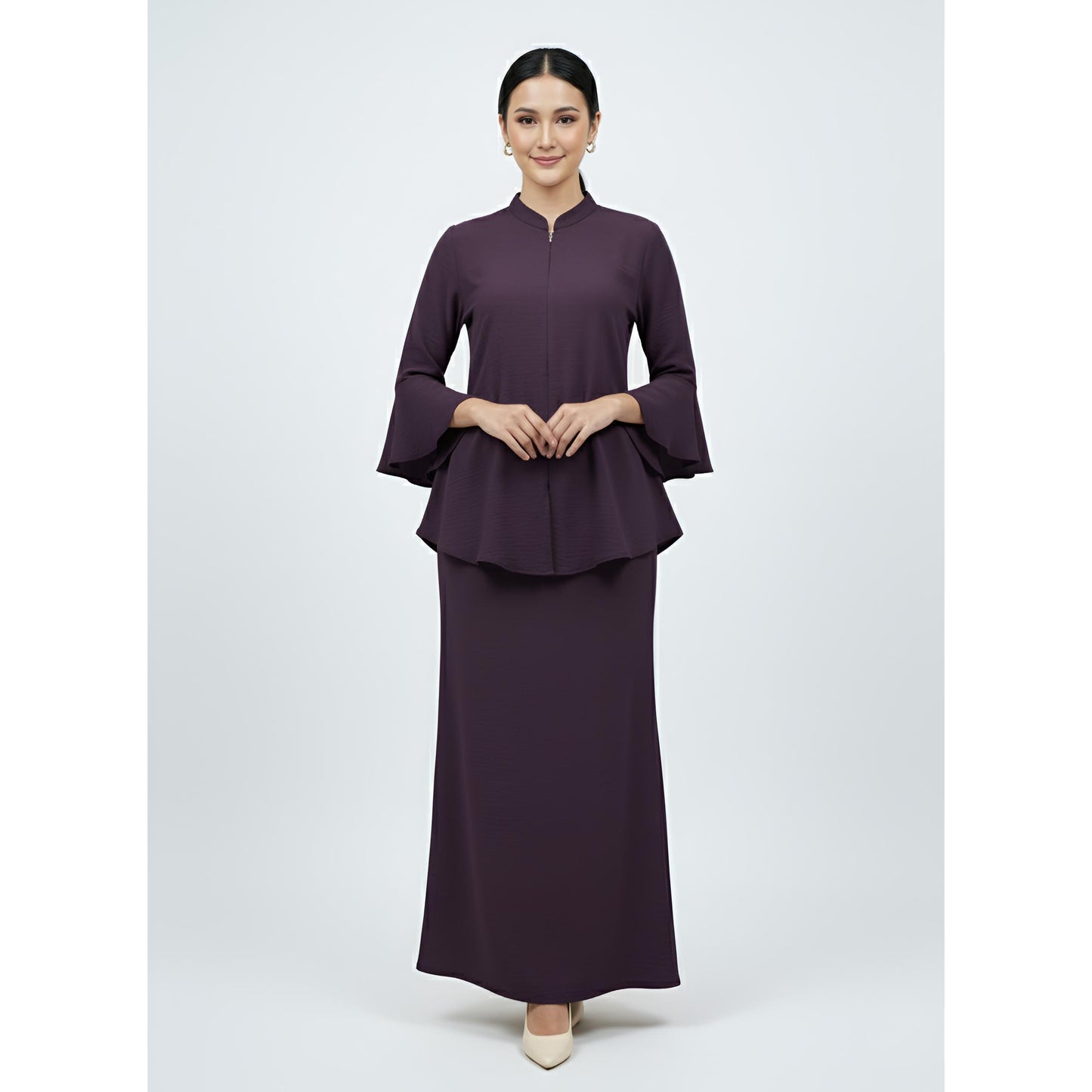 Kebaya Tunic Kolar Manggis, Baju Kebaya Casual dan Elegant