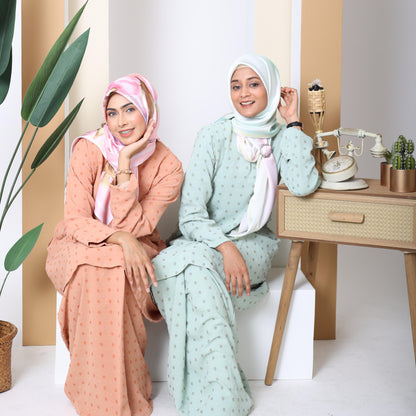 Set Baju Kurung Suri Pahang Klasik Pesak Gantung