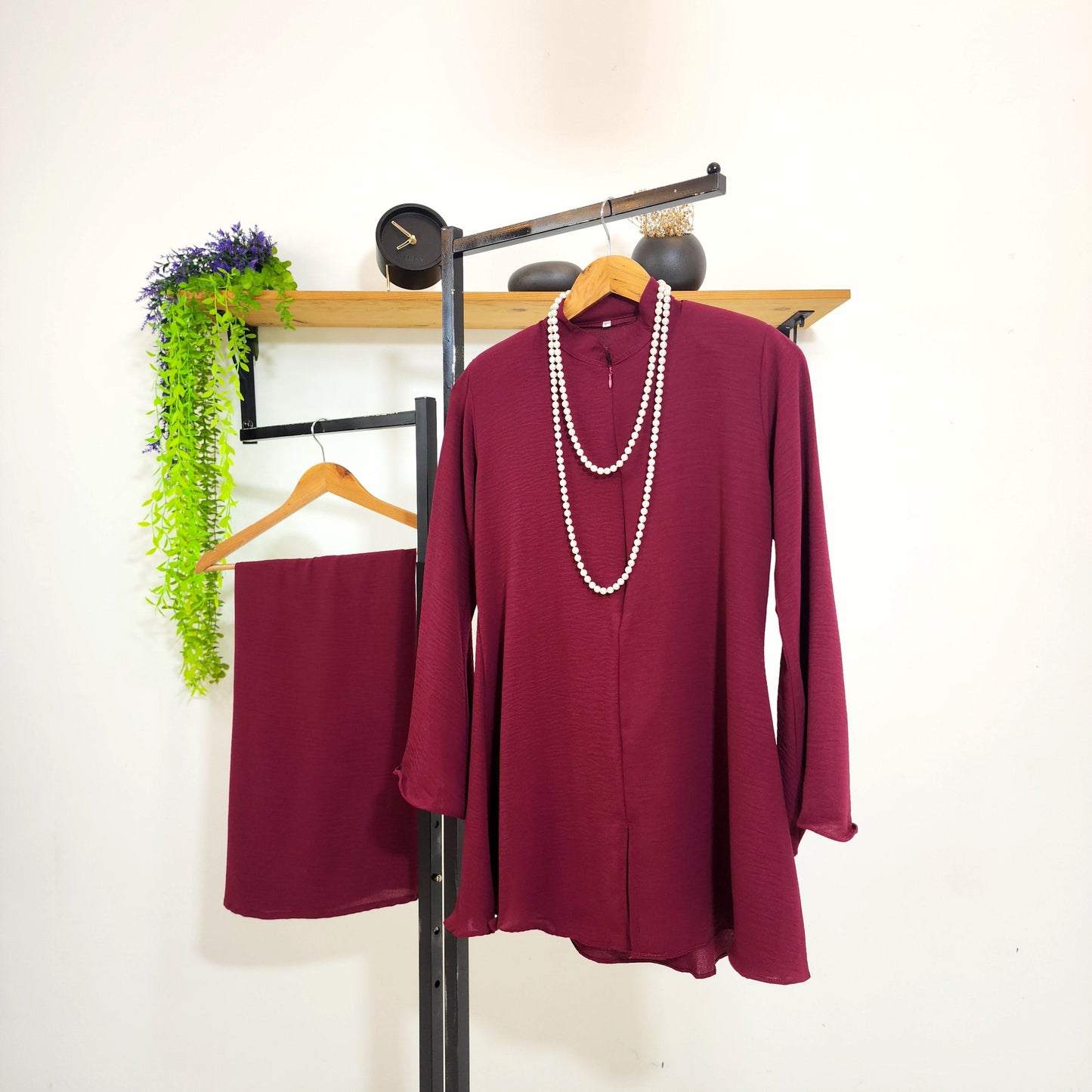 Kebaya Tunic Kolar, Baju Kebaya Kasual dan Elegan untuk Wanita Muslimah - Remaja