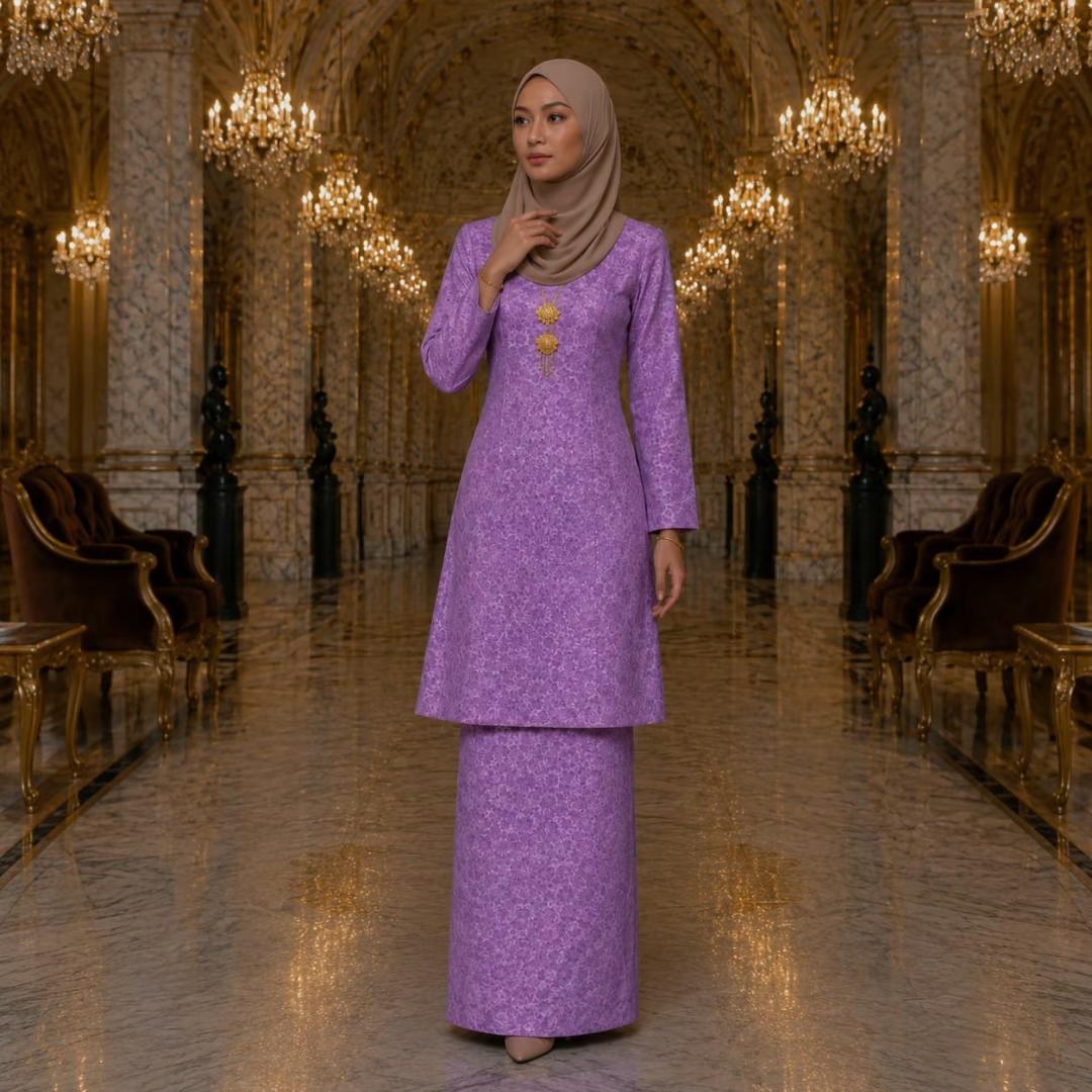 KURUNG AYU LESTARI Velora Brocade Fashion Wanita Muslimah