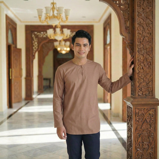 Kurta Adult Long Sleeve Osaka Cotton (Khakis)